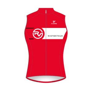 Men's silver Wind Shield Splash Vest w/ pockets