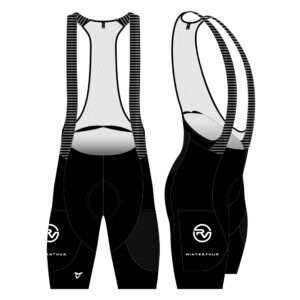 Men's gold Cargo Bib Shorts