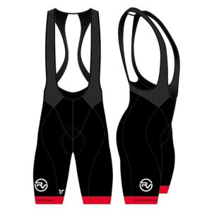 Women's silver Bib Short